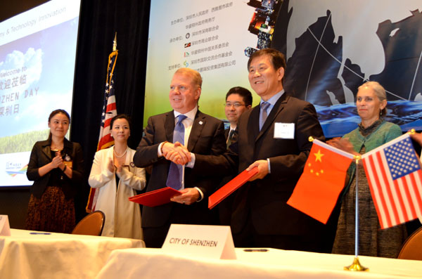 Seattle, Shenzhen sign raft of exchange MOUs
