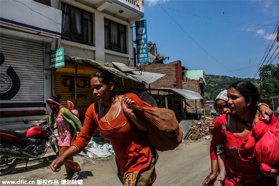 Devastated Nepal hit by another quake