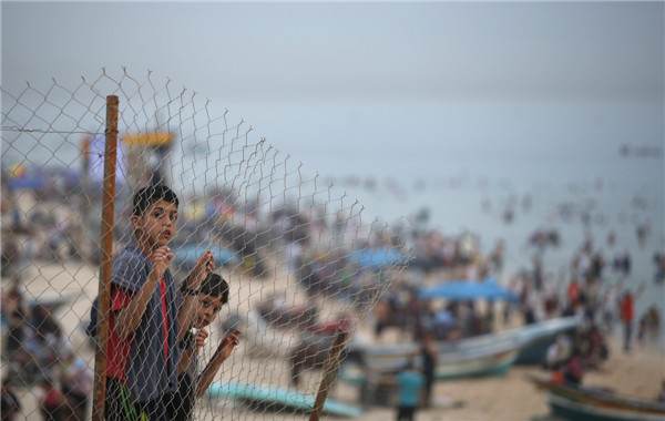Heat wave hits Gaza City