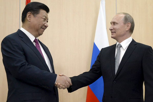 Xi, Putin agree to actions on connectivity proposals