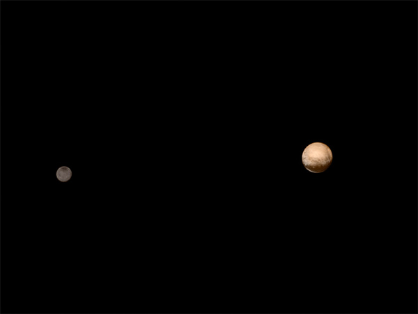 Pluto shows first sign of geology to approaching New Horizons