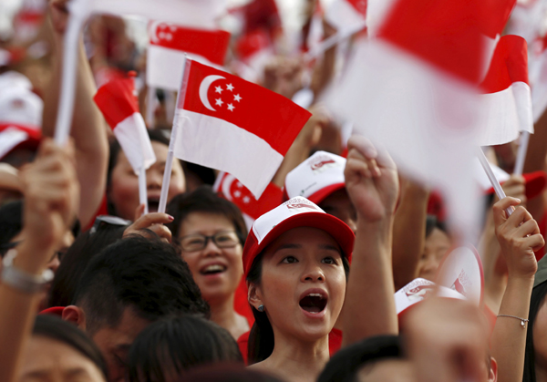 Singapore marks independence Golden Jubilee