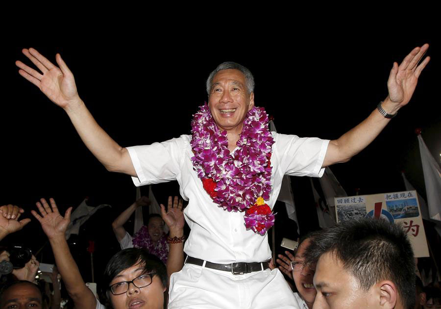 Singapore's ruling party PAP wins general election with a landslide victory