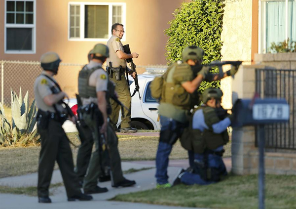 Two suspects dead after shooting rampage in California
