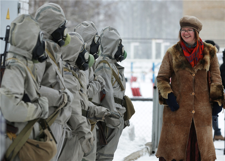 Female service members mark Intl Women's Day in Russia