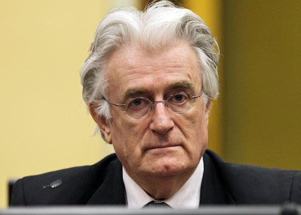 Former Bosnian Serb leader Karadzic given 40 years imprisonment