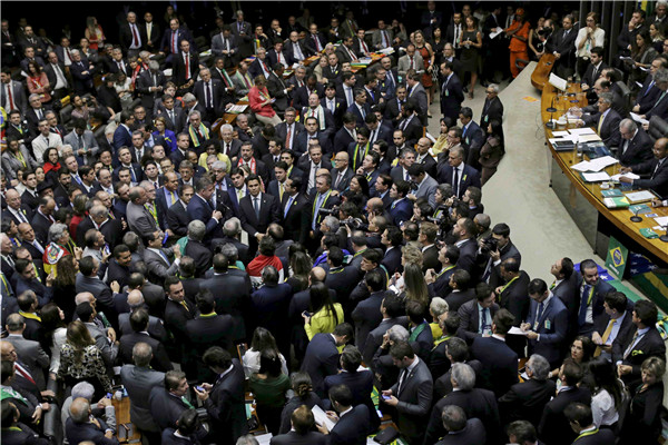Brazil's lower house begins session ahead of impeachment vote