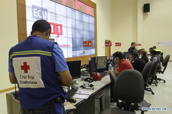 Chinese enterprises come to rescue, relief after Ecuador earthquake