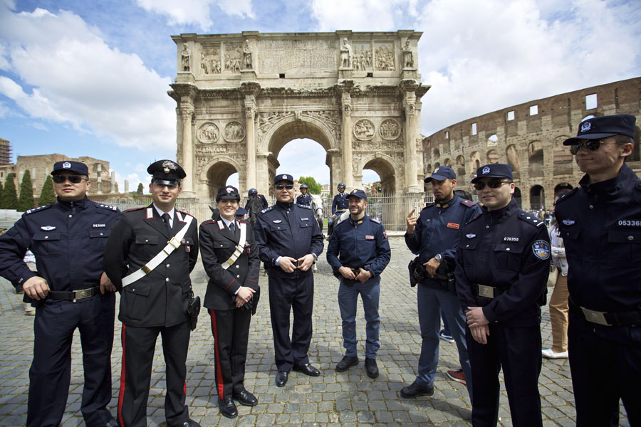 Sino-Italian police patrols launched in Italy