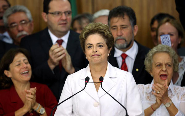 Impeachment threatens Brazil's welfare programs: Rousseff