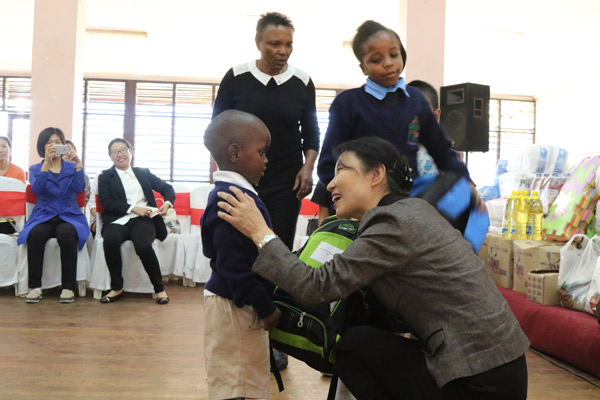 Chinese Embassy helps Kenyan orphans