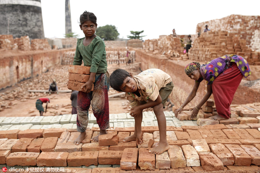 Carrying bricks to selling carrots: Life of child laborers