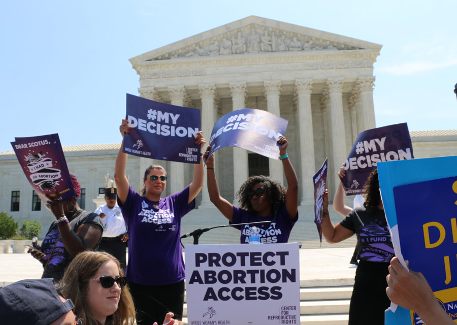 Abortion access fight