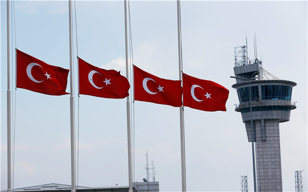 Turkey in mourning for 42 killed in deadly assault on Istanbul airport
