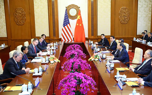 Stable development of Sino-US ties in interest of both sides: Yang