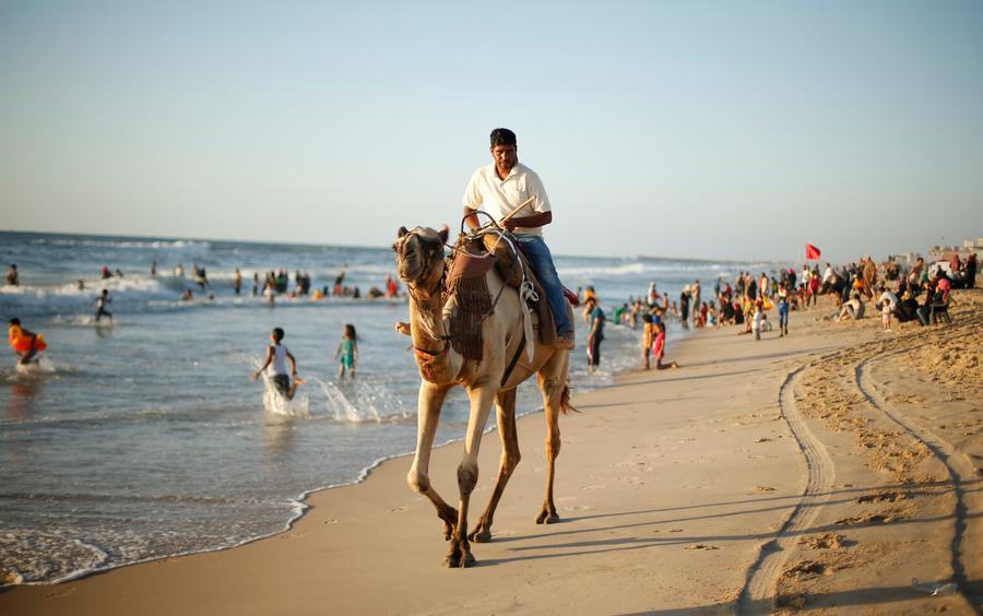 Rest and recreation in Gaza City