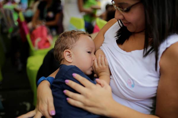 LatAm countries organize breastfeeding events to promote benefits of mother's milk