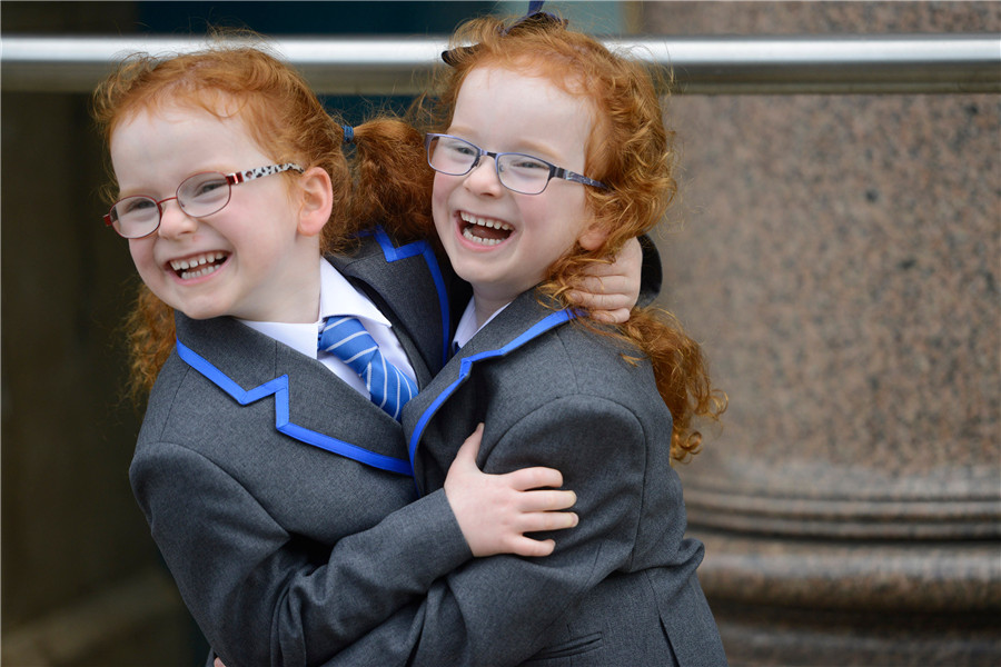 Fifteen sets of twins from same area prepare for school