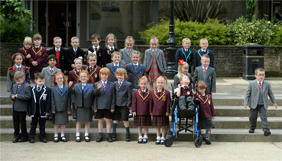Fifteen sets of twins from same area prepare for school