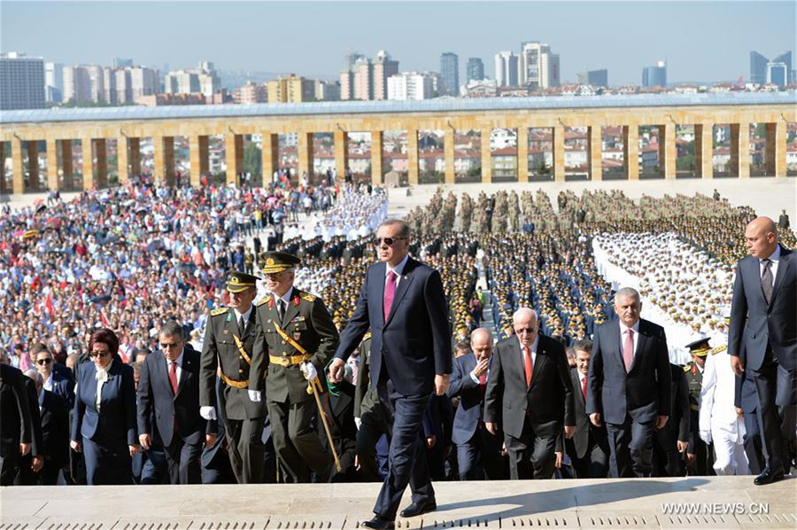 94th anniv. of Victory Day marked in Turkey