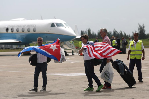 First direct commercial flight from US in over 50 years arrives in Cuba