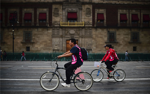 Car-crazy Mexico City celebrates World Carfree Day