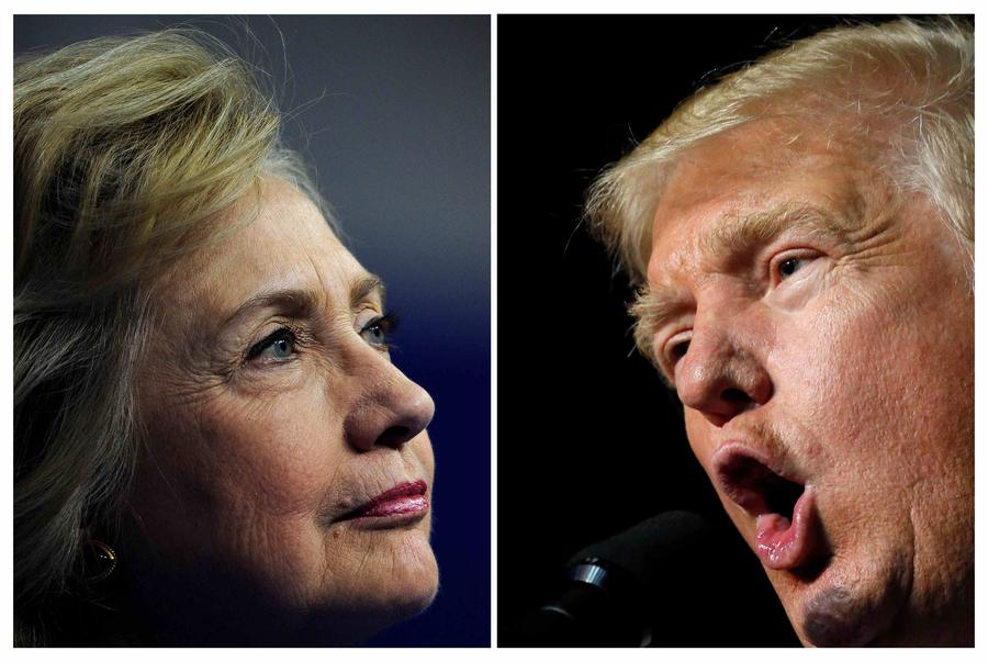 Clinton, Trump go head to head in high stakes presidential debate