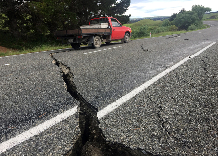 Magnitude 7.8 earthquake hits New Zealand