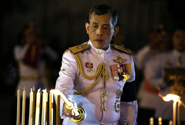 Thai crown prince formally proclaimed king