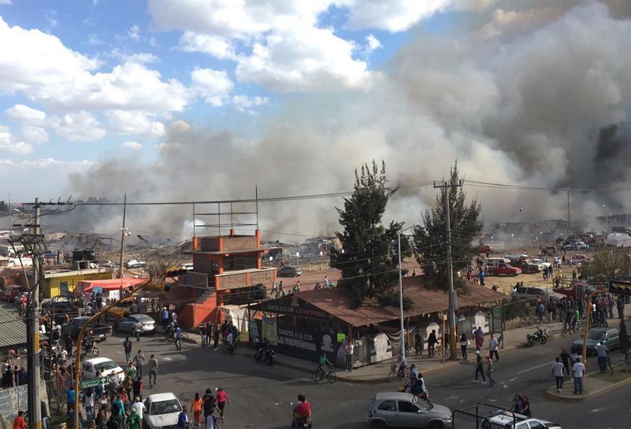 Mexico fireworks market blast kills at least 27, hurts scores
