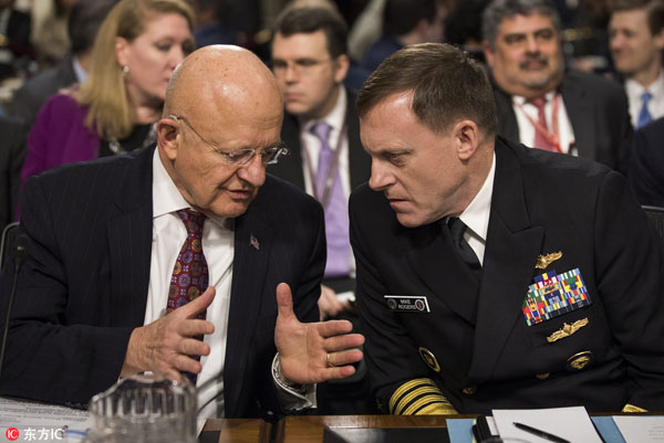 US spy chief 'resolute' on Russia cyber attack