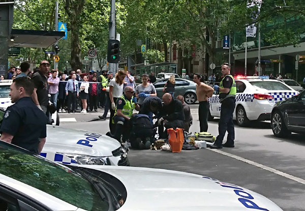 One dead, several injured after car crashes into pedestrians in Melbourne