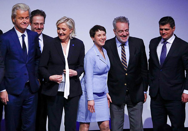 Europe's nationalist leaders kick off year of election hopes