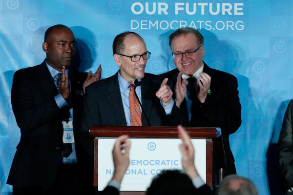 US Democrats pick Perez to lead party against Trump