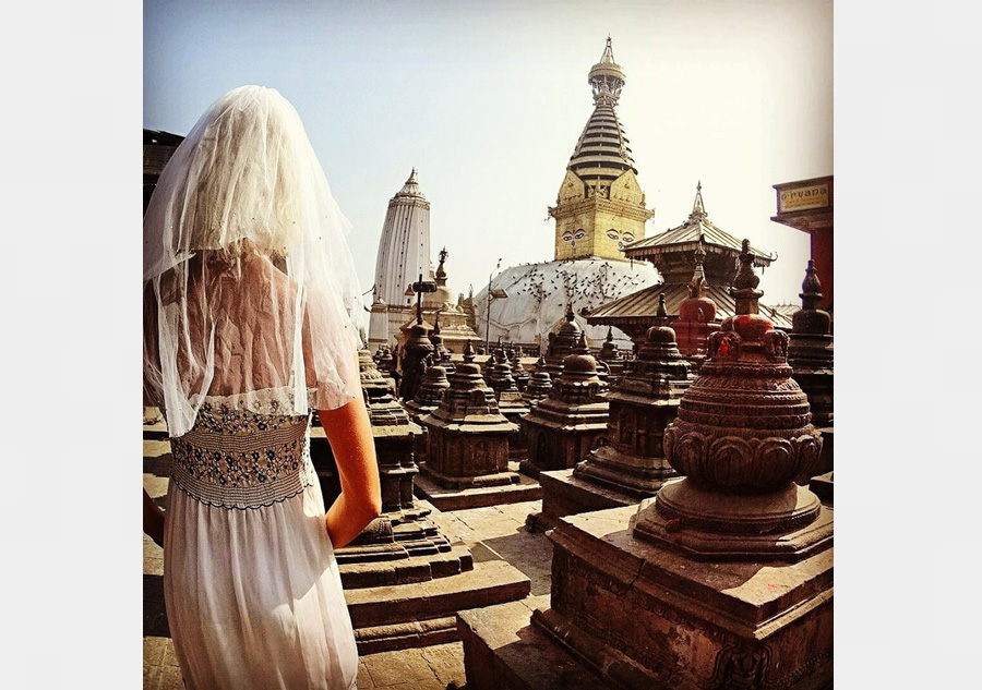 Czech woman embarks on Eat Pray Love trip after unhappy marriage