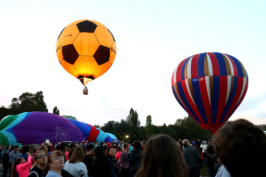 2017 Canberra Balloon Festival held in Australia