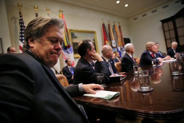 Stephen Bannon removed from National Security Council