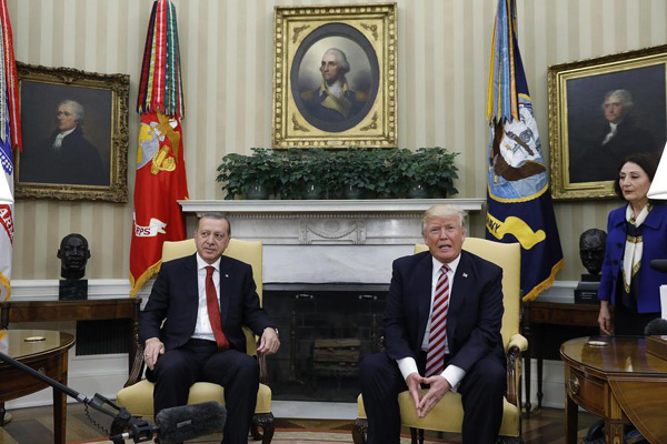 Trump, Erdogan vow to repair US-Turkish relationship amid existing differences