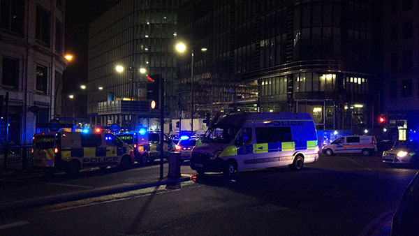 London police confirm attacks in London Bridge and Borough Market are terrorist incidents