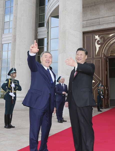 China and Kazakhstan join hands