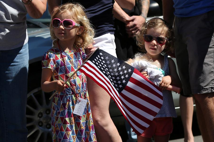 US holds parade to celebrate Independence Day