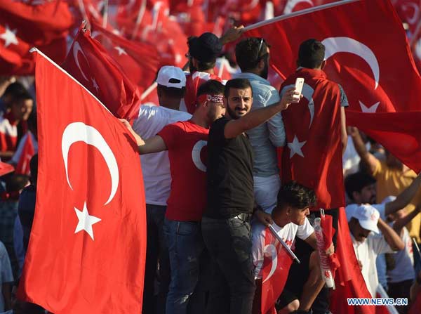 Turkey marks first anniversary of defeating coup bid
