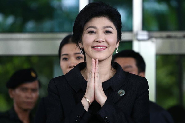 Thai Supreme Court's verdict on ex-PM Yingluck scheduled for Aug. 25