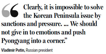 Russia does not accept DPRK's nuclear status