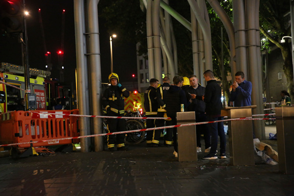 Six injured in London noxious substance attack