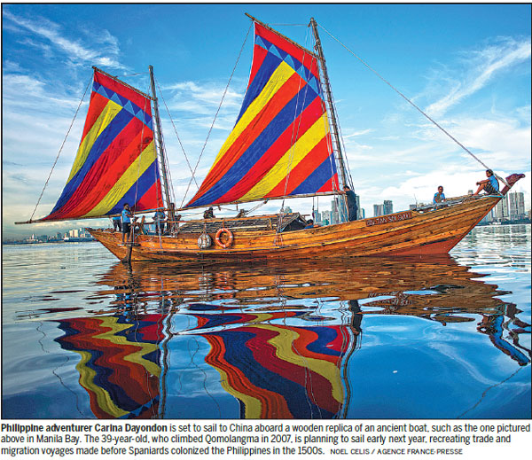 Mountain conqueror takes to the tides for China challenge