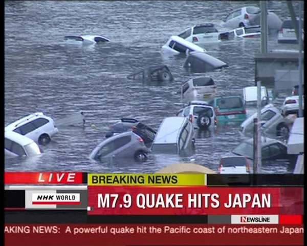 Magnitude 8.9 earthquake slams Japan