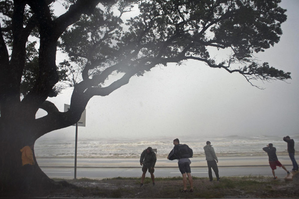 Drenched New Orleans passes post-Katrina hurricane test