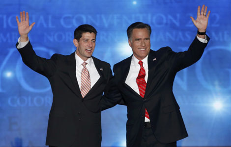 Romney promises 'US ideals'