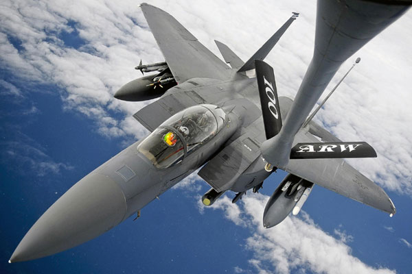 US F-15 jet crashes off Japan's Okinawa